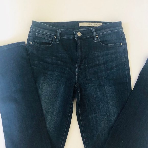 DKNY Skinny Curvy Jeans Indigo Denim 2 x 32 - Picture 3 of 8